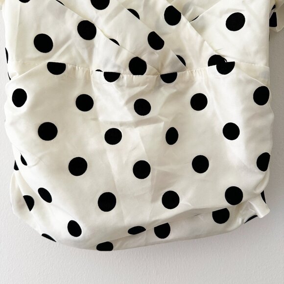 LPA Revolve Polka Dot Puff Sleeves Top - Picture 7 of 8